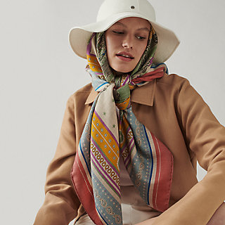 Selle de Dignitaire Bandana shawl 140 | Hermès Australia